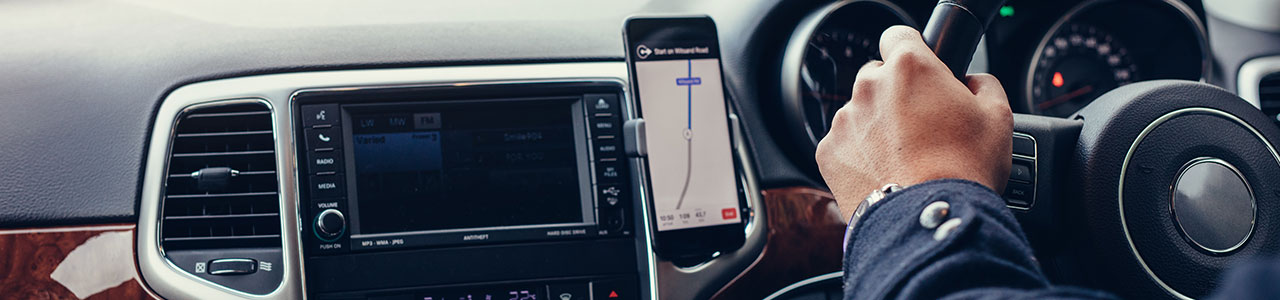 Najam vozila sa uključenim GPS uređajem 