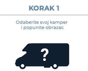 1. korak do rezervacije kampera