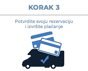 3. korak do rezervacije kampera